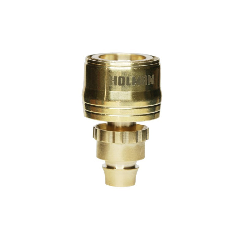 Connector Screw On Barbed Brass 12mm | CLEARANCE