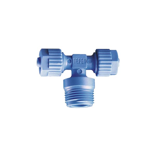 Tefen Male Branch Tee 8mm x 1/8"