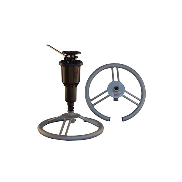 Heavy Duty Galvenised Steel Sled Base 20mm BSP M Inlet And Outlet