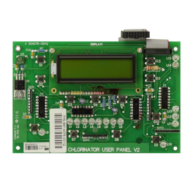 Hurlcon Pcb Chlorinator User Panel