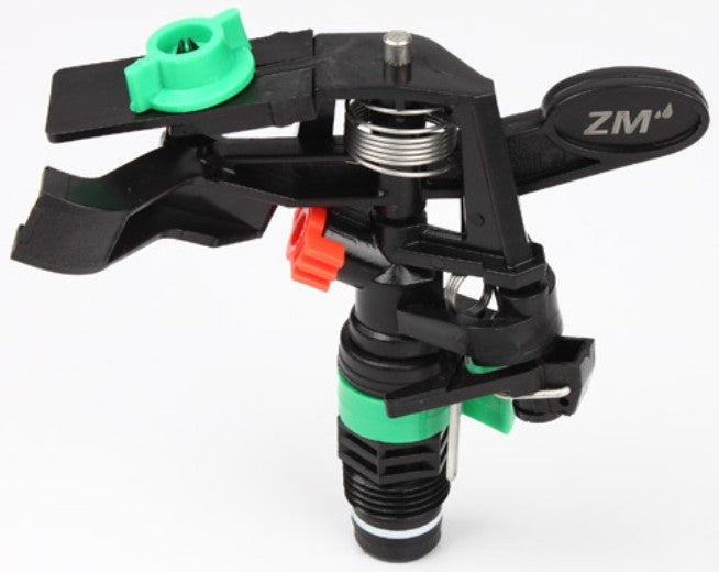 ZM 8427 Part Circle Impact Sprinkler 1/2" c/w 4mm Nozzle