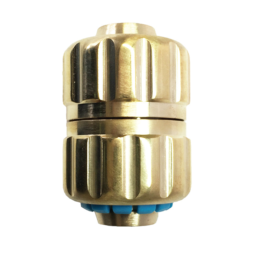 Holman 12 mm Brass Hose Joiner Grip N Lock