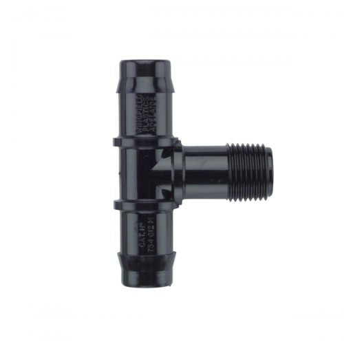 Philmac Tee 19 mm Barbed x 3/4" Mi Threaded