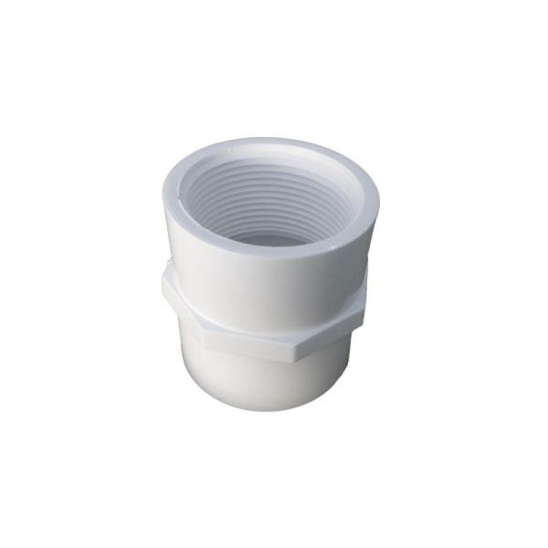 PVC Pressure Socket Adaptor - SWJ Socket x FI BSP Thread