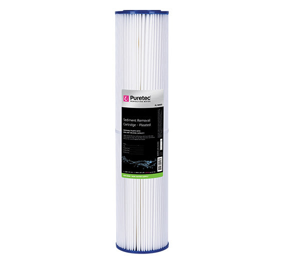 Puretec Pleated Sediment Cartridge Large Diameter 20" 20 Micron