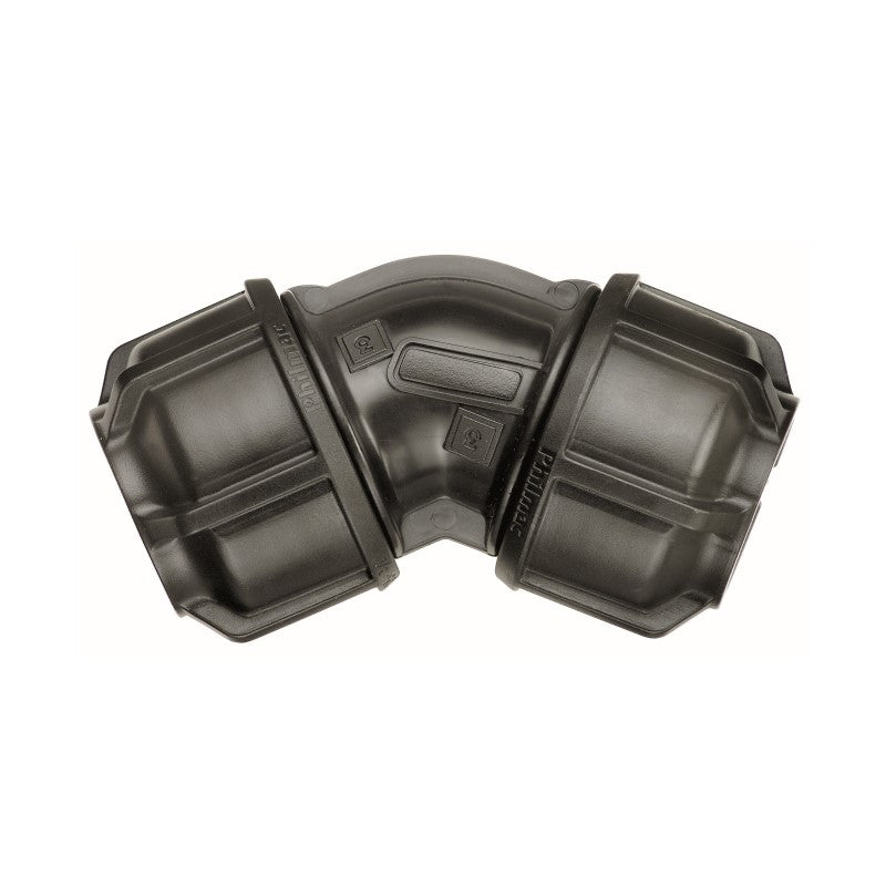 Philmac 3G Metric Compression Elbow 45deg Poly x Poly