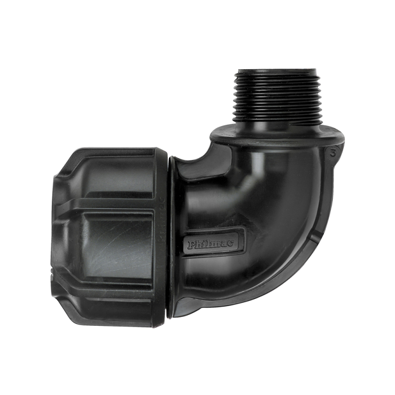 Philmac 3G Metric Compression Elbow Poly x MI BSP