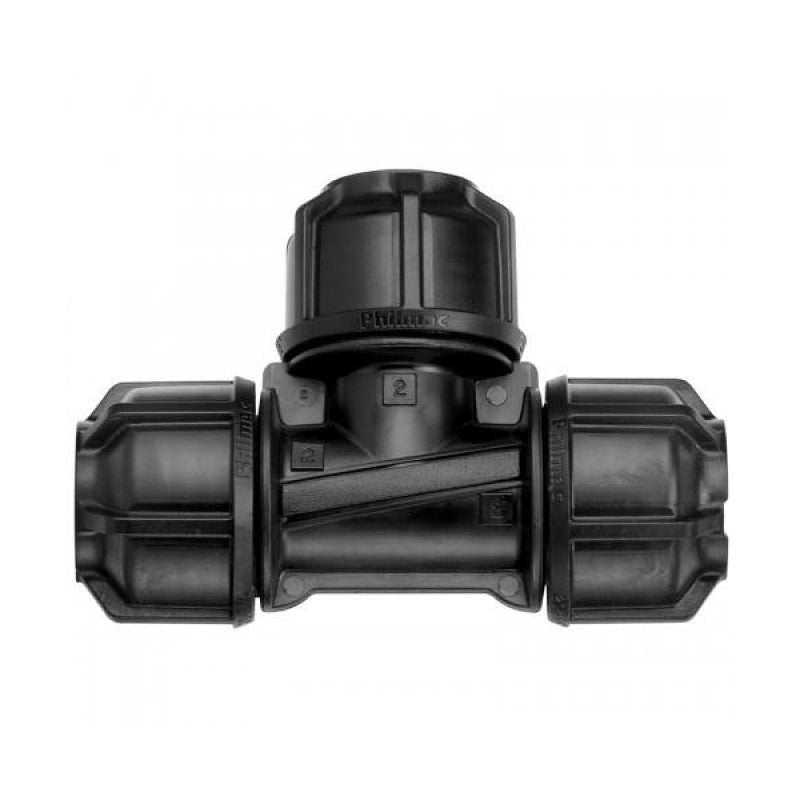 Philmac 3G Metric Compression Tee Poly x Poly x Poly