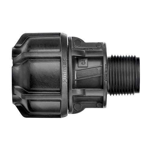 Philmac Metric End Connector 90 mm x 3" Mi