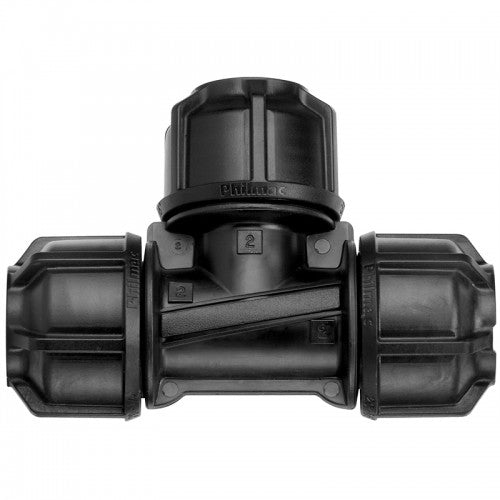 Philmac Metric Poly Tee 75 mm
