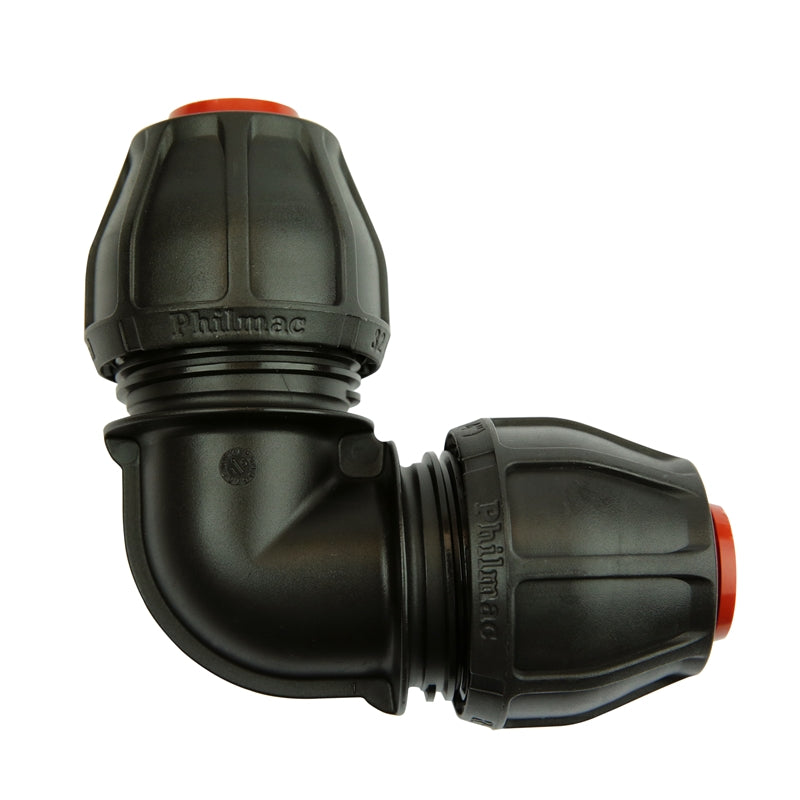 Philmac Rural Elbow Poly x Poly 1 1/4"