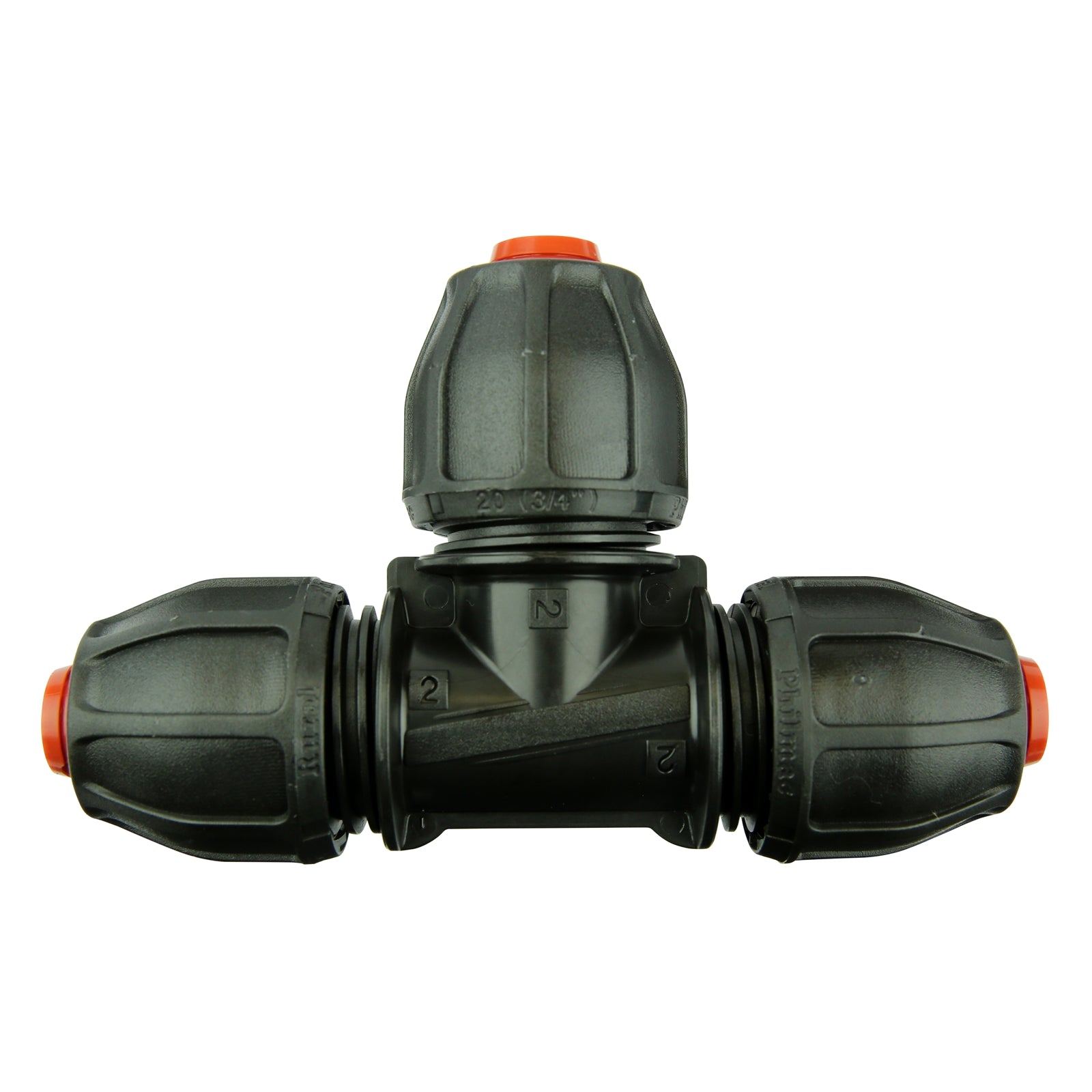 Philmac Rural Tee Poly x Poly 1 1/4"