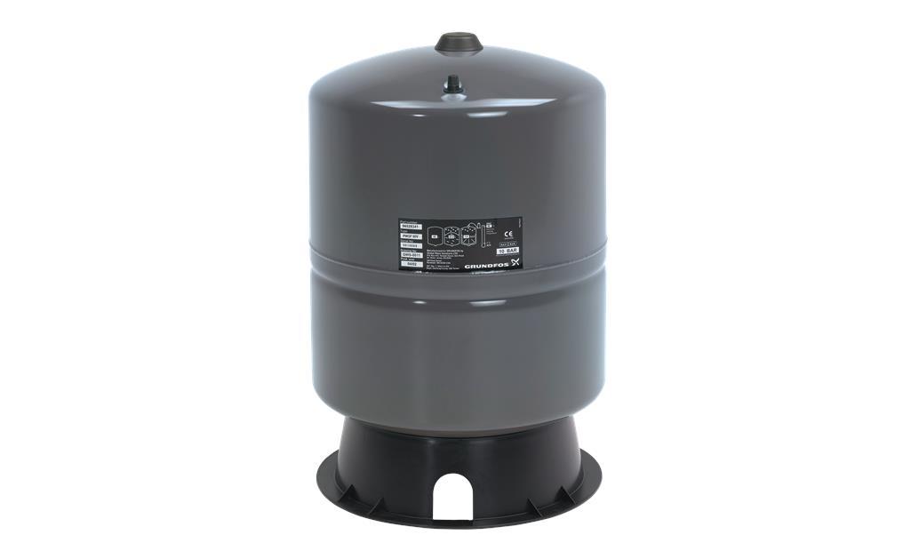 Grundfos 80L Steel Pressure Tank GC-H-80 PN10 1" F BSP