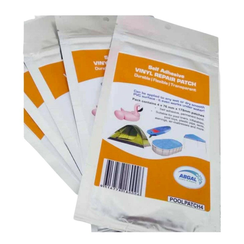 Pool Patch Self Adhesive Pack of 4