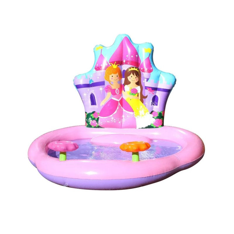 Princess Inflatable Pool | Blue Bucket