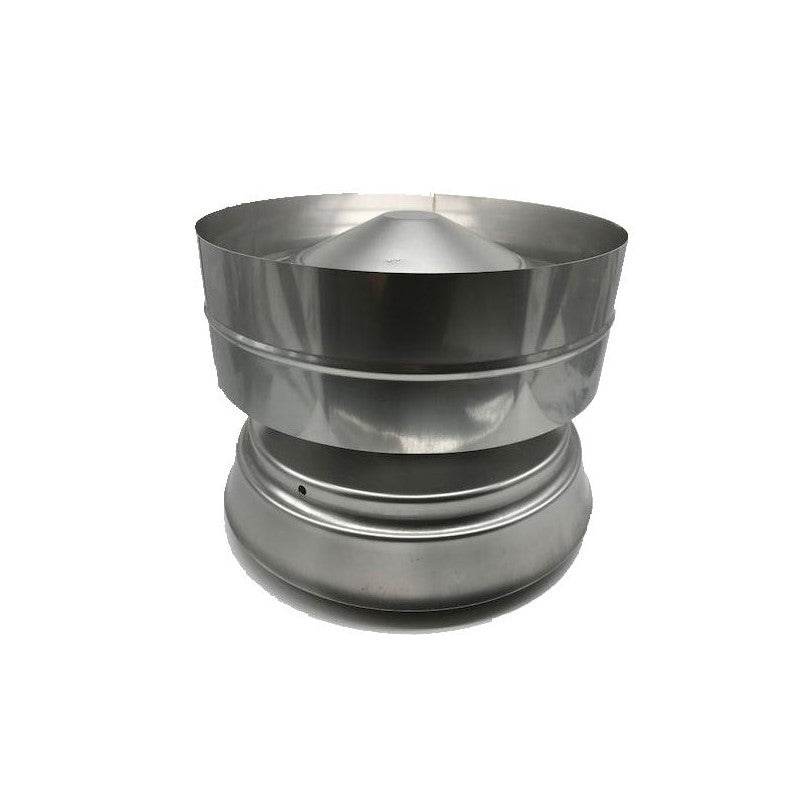 Cowl Rain Excluder Stainless Steel 6"