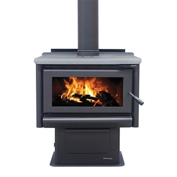 Masport Riverstone Freestanding Wood Heater | Blue Bucket