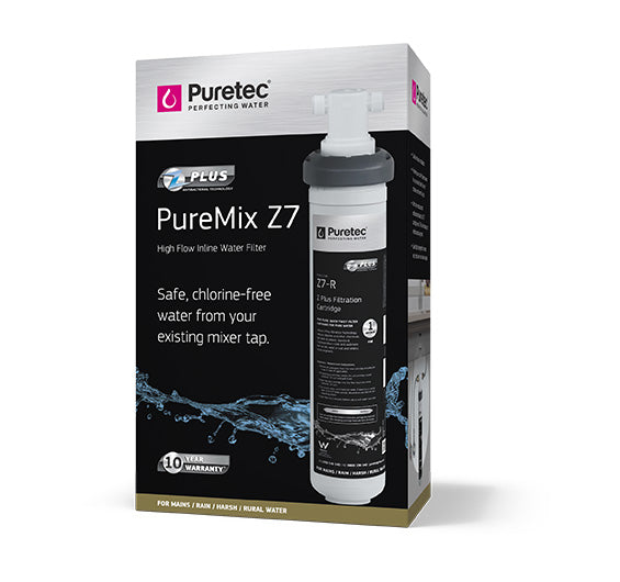 Puretec Puremix Z7 High Flow Inline Water Filter 1 Micron