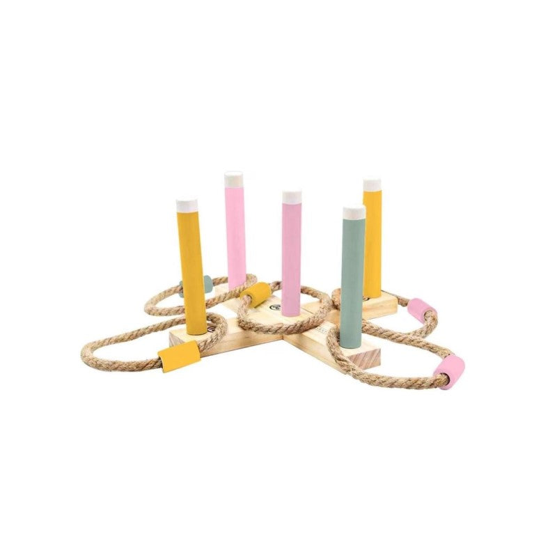 Good Vibes Rope Quoits Outdoor Game Set