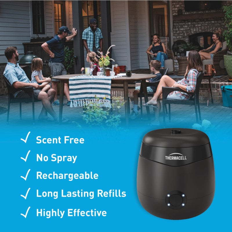 Thermacell Mosquito Repeller E55 Rechargeable Charcoal