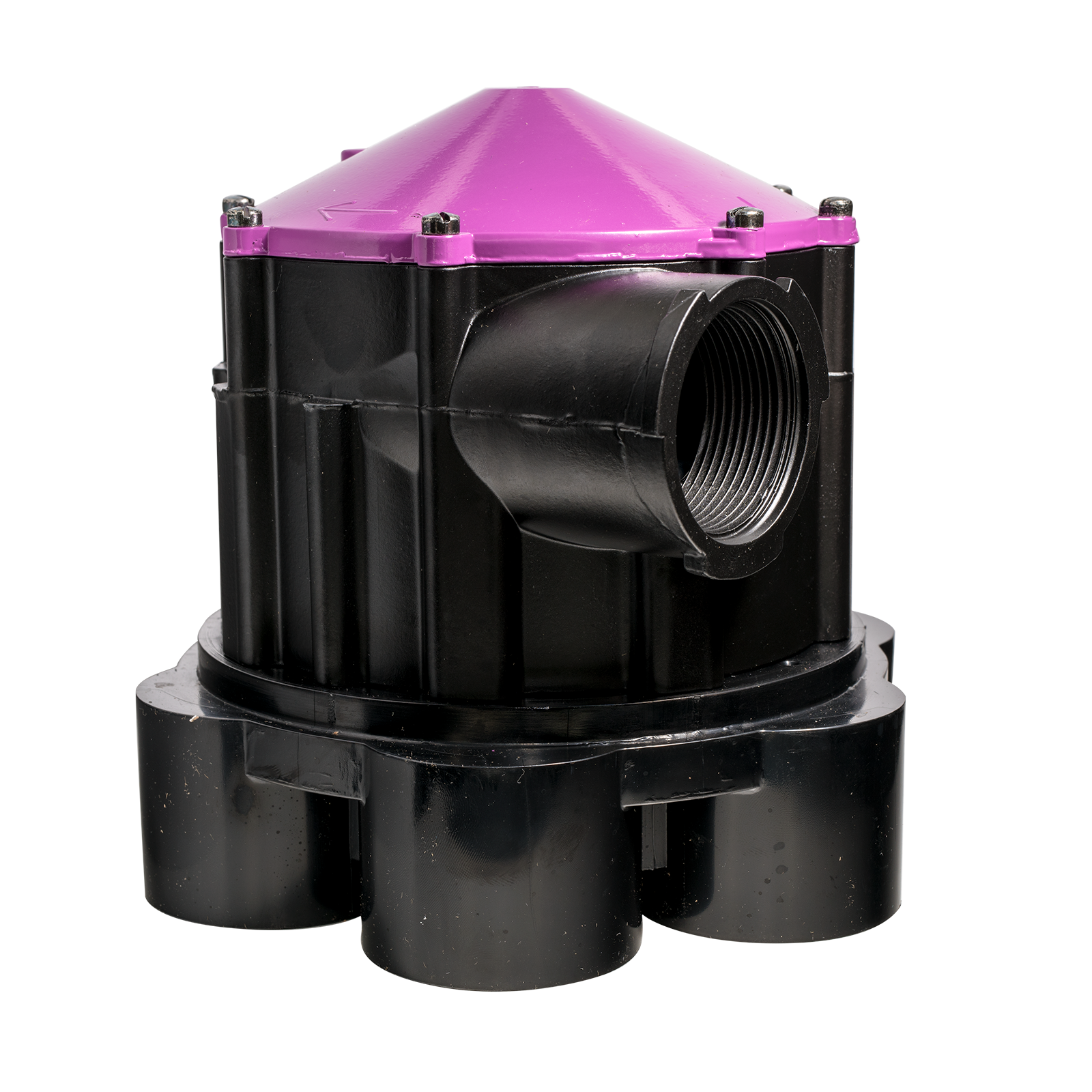 K-Rain 6000 Cammed Index Valve For 6 Outlet - Purple Lid