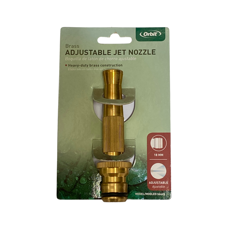 Nozzle Adjustable Jet Brass 18mm | CLEARANCE